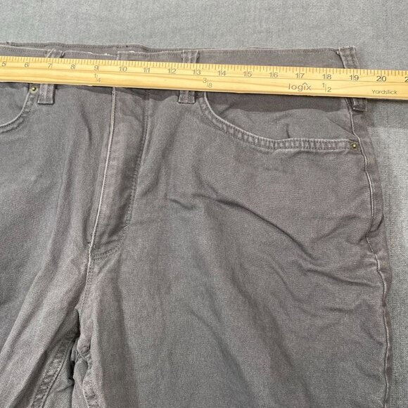 Eddie Bauer Mens Gray Fleece-Lined Straight Fit Pants Size 38x30 - Picture 13 of 16